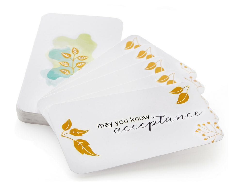 May You Know Joy Card Set with Acceptance Card Pulled