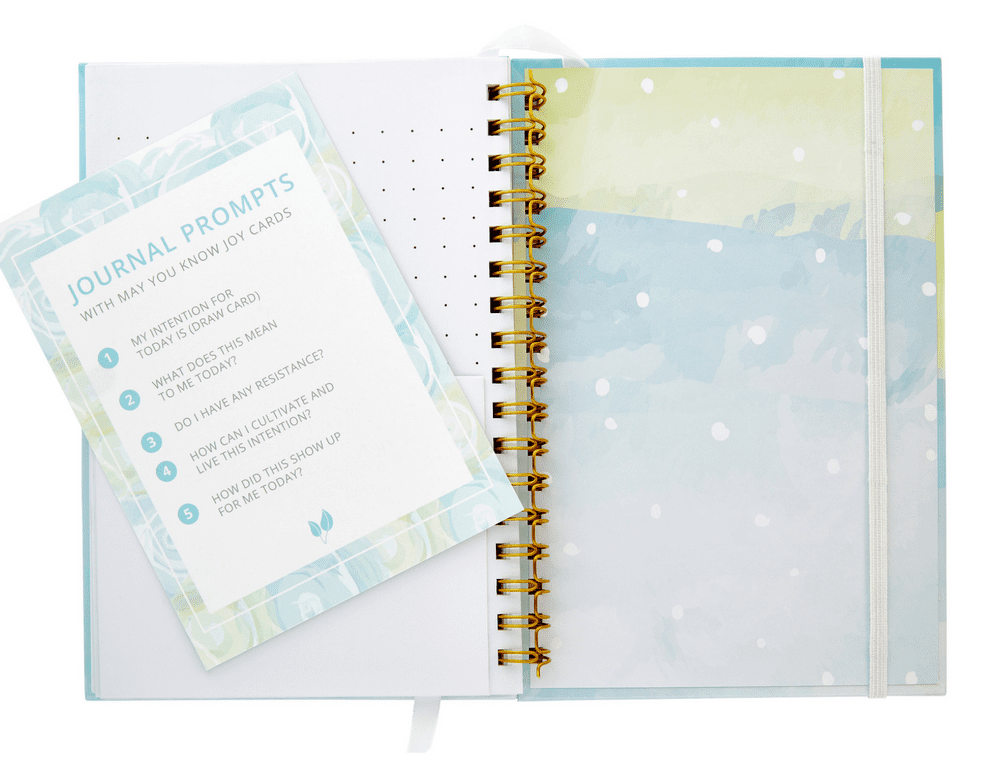 May You Know Joy Journal with journal prompt card
