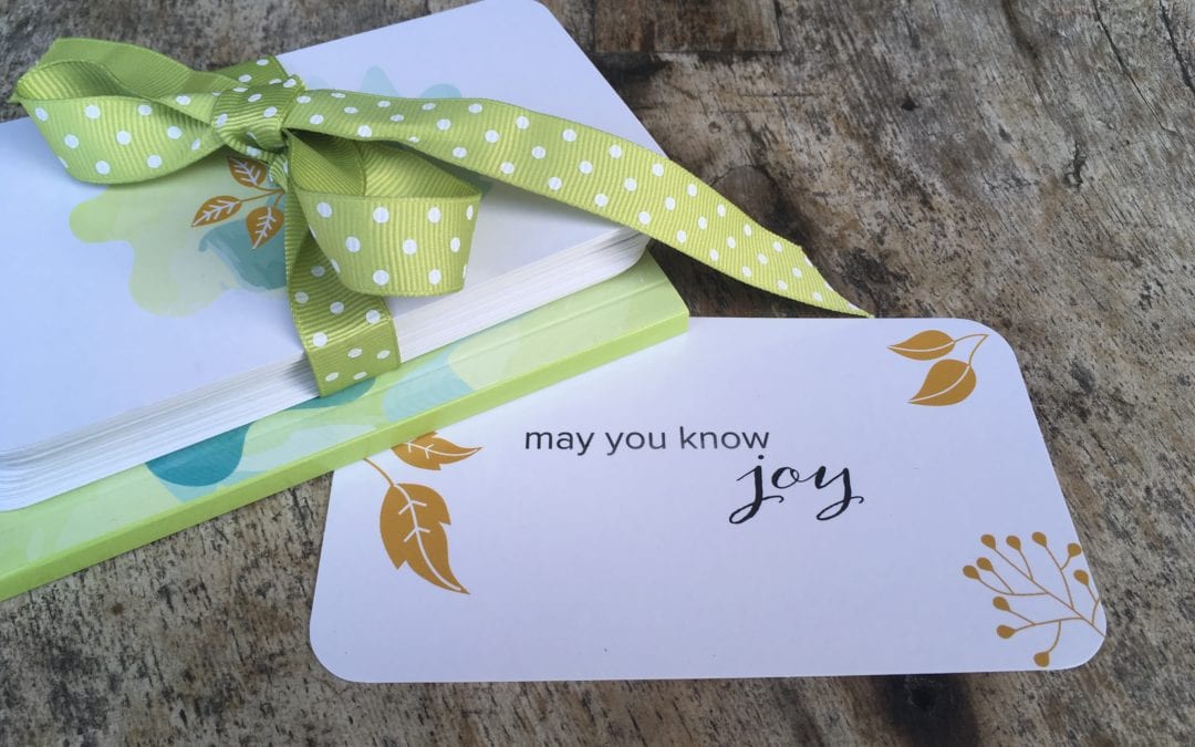 The Origin Story:  How May You Know Joy Cards Came To Be