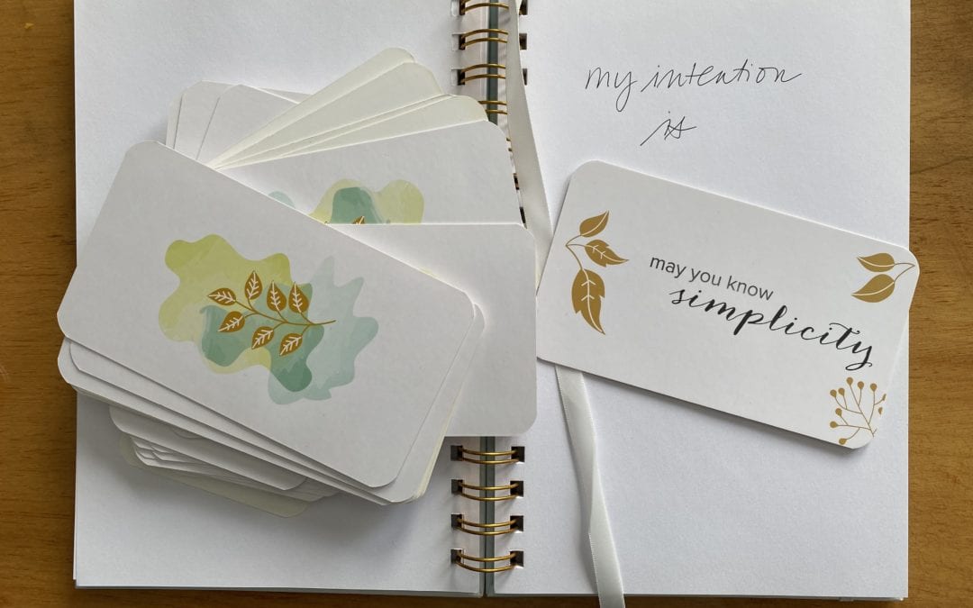 How to Use Intention Cards