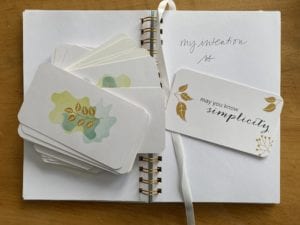 May You Know Joy Intention Cards and Journal