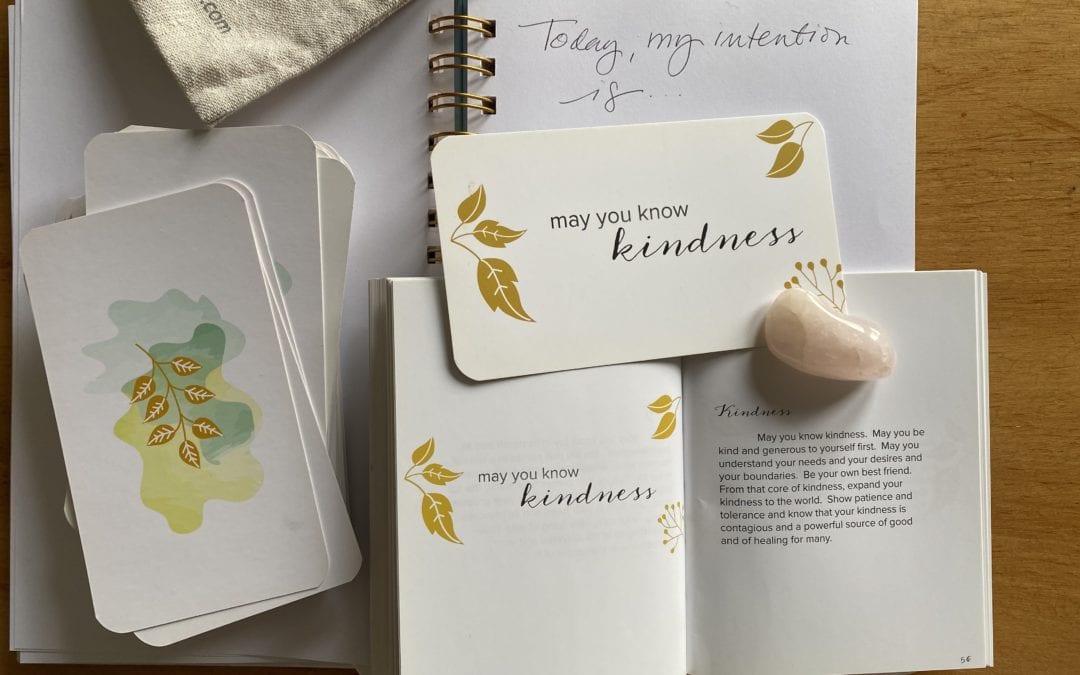 May You Know Joy Card Set with Kindness Card Pulled