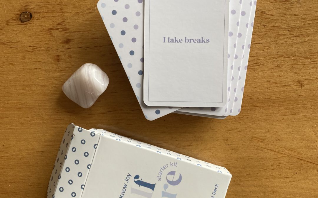 self care card deck by May You Know Joy